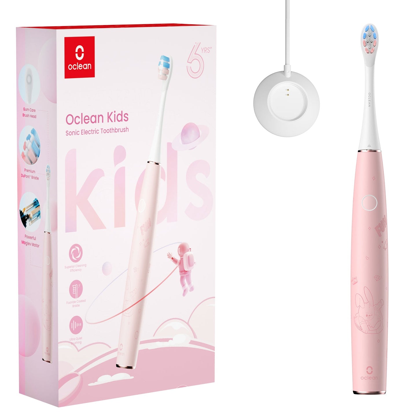Oclean Kids Electric Toothbrush Toothbrushes Pink Oclean Official