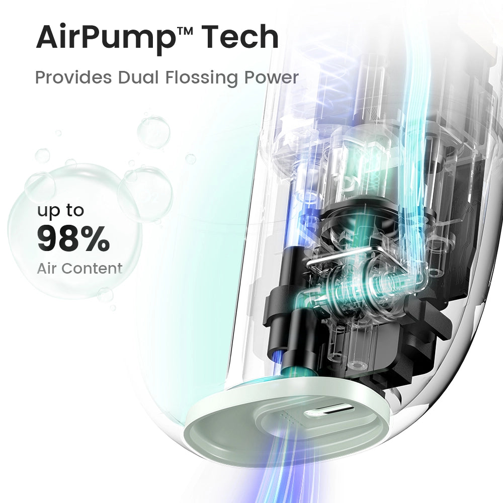 Oclean AirPump A10 Water Flosser-Dual Flossing Power