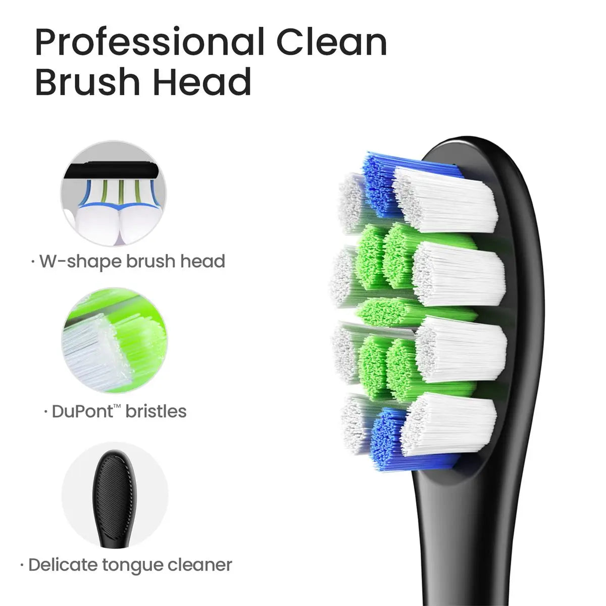 Oclean X Lite Smart Sonic Toothbrush-Brush Head