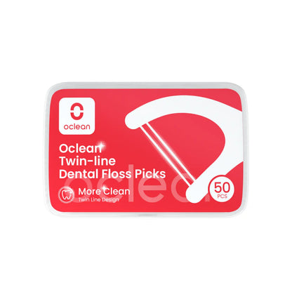 Oclean Twin-line Dental Floss Picks - 2ct