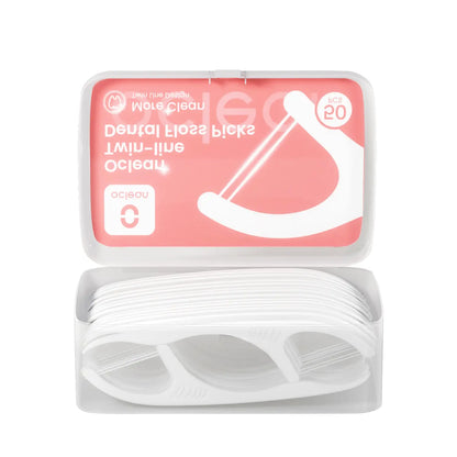 Oclean Twin-line Dental Floss Picks - 2ct