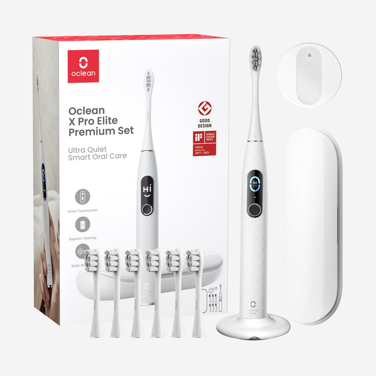 Oclean X Pro Elite Premium Bundle Smart Toothbrush